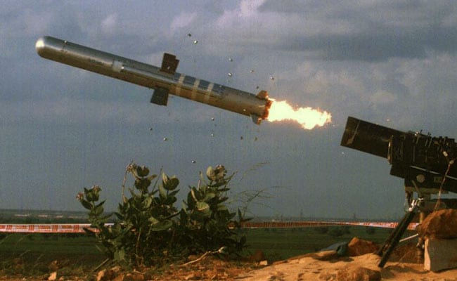 भारत ने 'नाग' एंटी टैंक गाइडेड मिसाइल का सफल परीक्षण किया