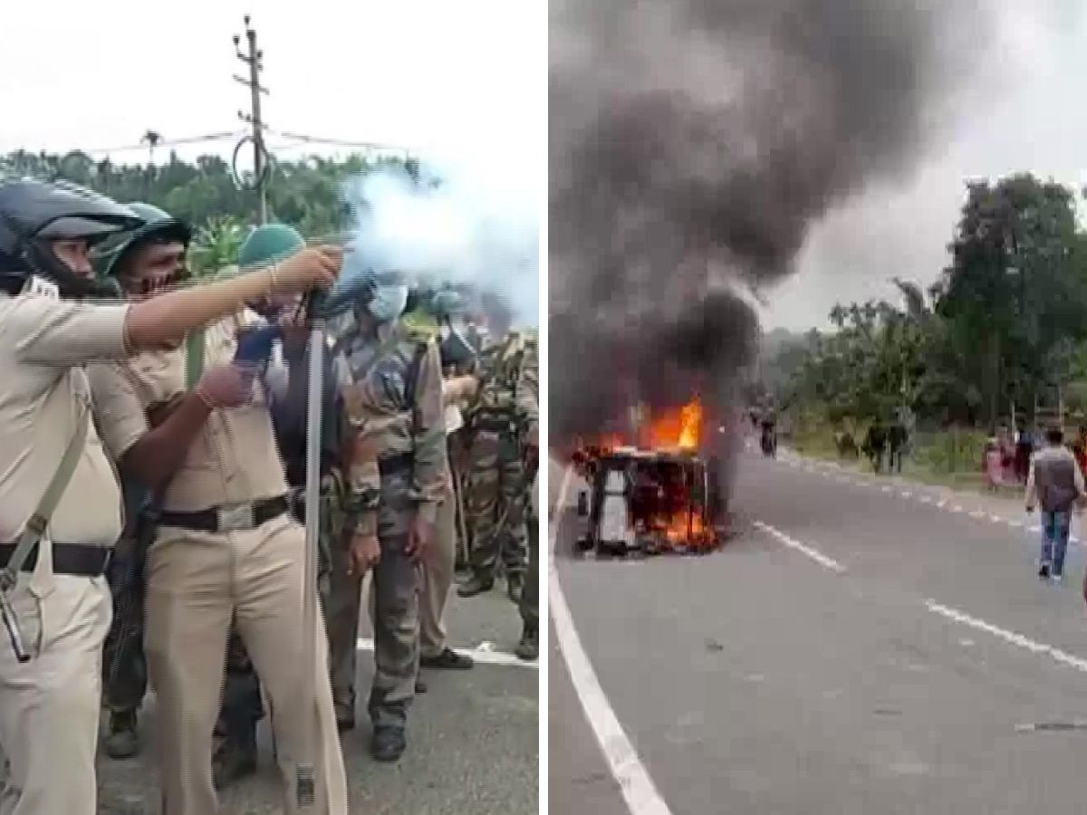अमरावती में हंगामा-पुलिस ने किया लाठीचार्ज, त्रिपुरा हिंसा को लेकर महाराष्ट्र में बवाल जारी